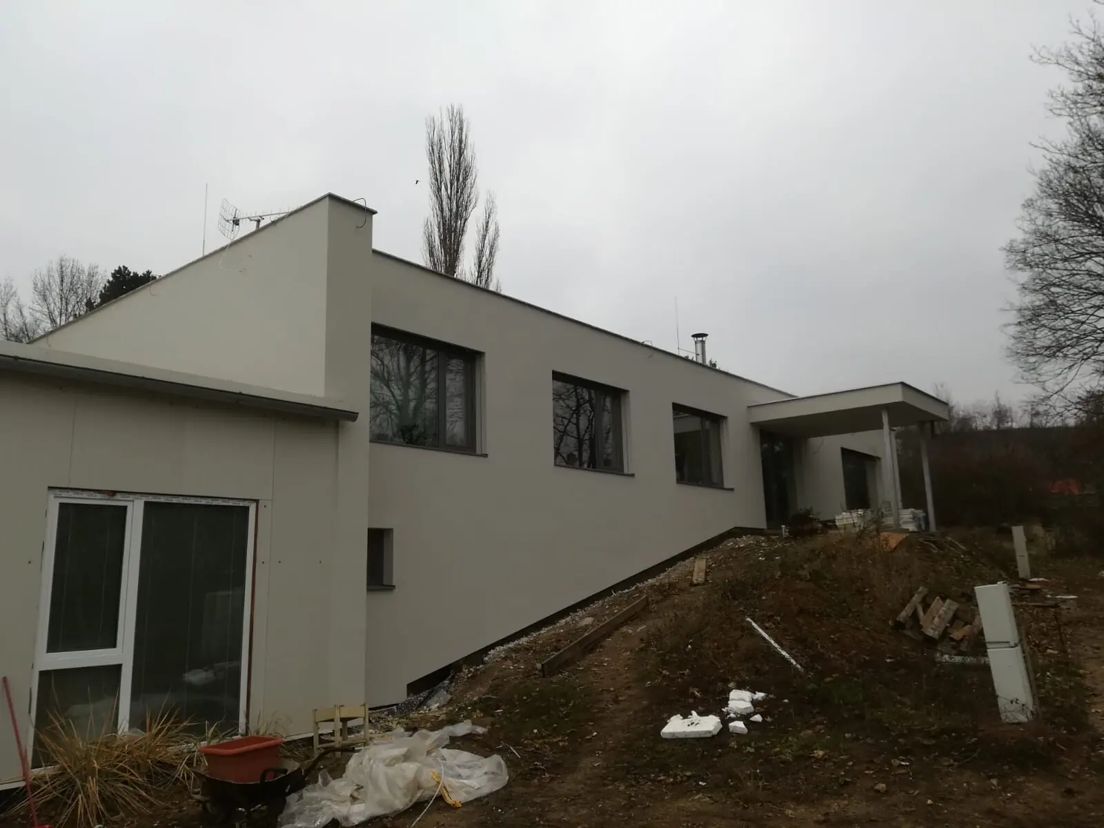 Zateplení fasády RD Žebětín - Brno-Žebětín